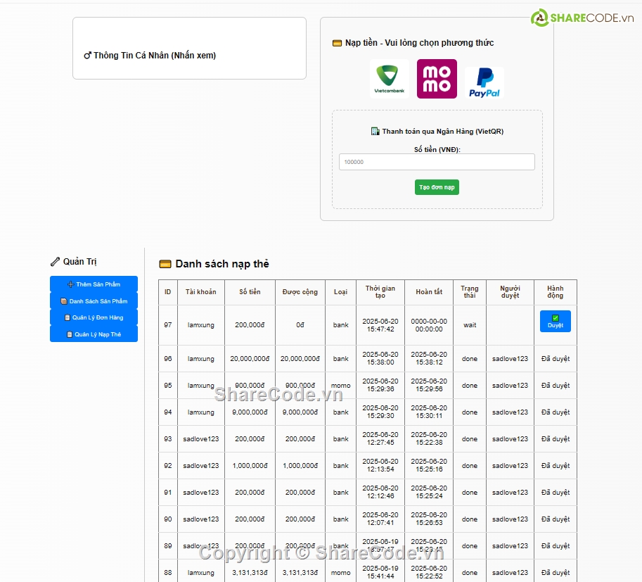 ĐỒ ÁN WEB BẰNG PHP,code de hieu           va de hiểu nhất,source code      database,sadlove123,muasourcetlbb